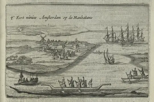 The view of New Amsterdam